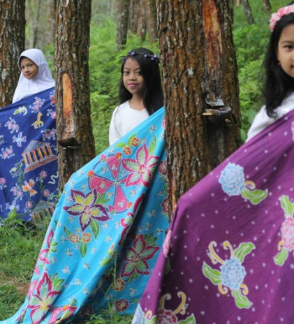 Anjani Merintis Batik Bantengan dari Batu, Malang 