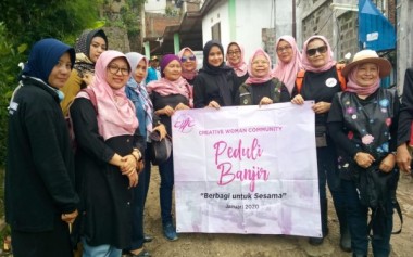 Creative Women Community Peduli Banjir Bandung