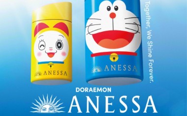 Sunscreen Anessa Edisi Doraemon dengan Perlindungan Lebih Canggih