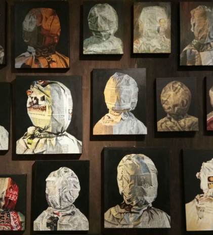 Wajah, Rupa dan Lukisan Koran Yang Merekam INDONESIA