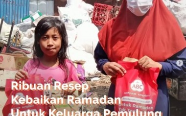 120 Ribu Paket Ramadan ABC Disalurkan Kepada Kaum Dhuafa  