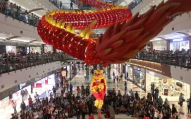 Juara Dunia Barongsai dan Akrobatik Kembali Tampil di Pondok Indah Mall