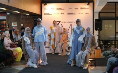 Melihat Bakat-Bakat Baru Model Muslimah pada Zaura Models Academy Graduation Day 